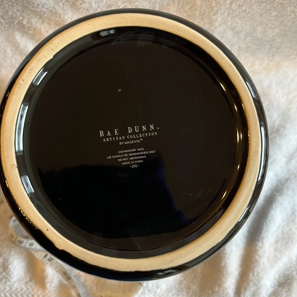 RAE DUNN | Black and Orange 